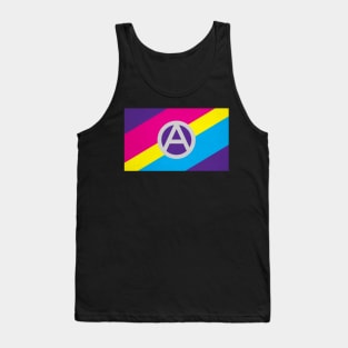 Panarchist (Pansexual Anarchist) Flag Tank Top